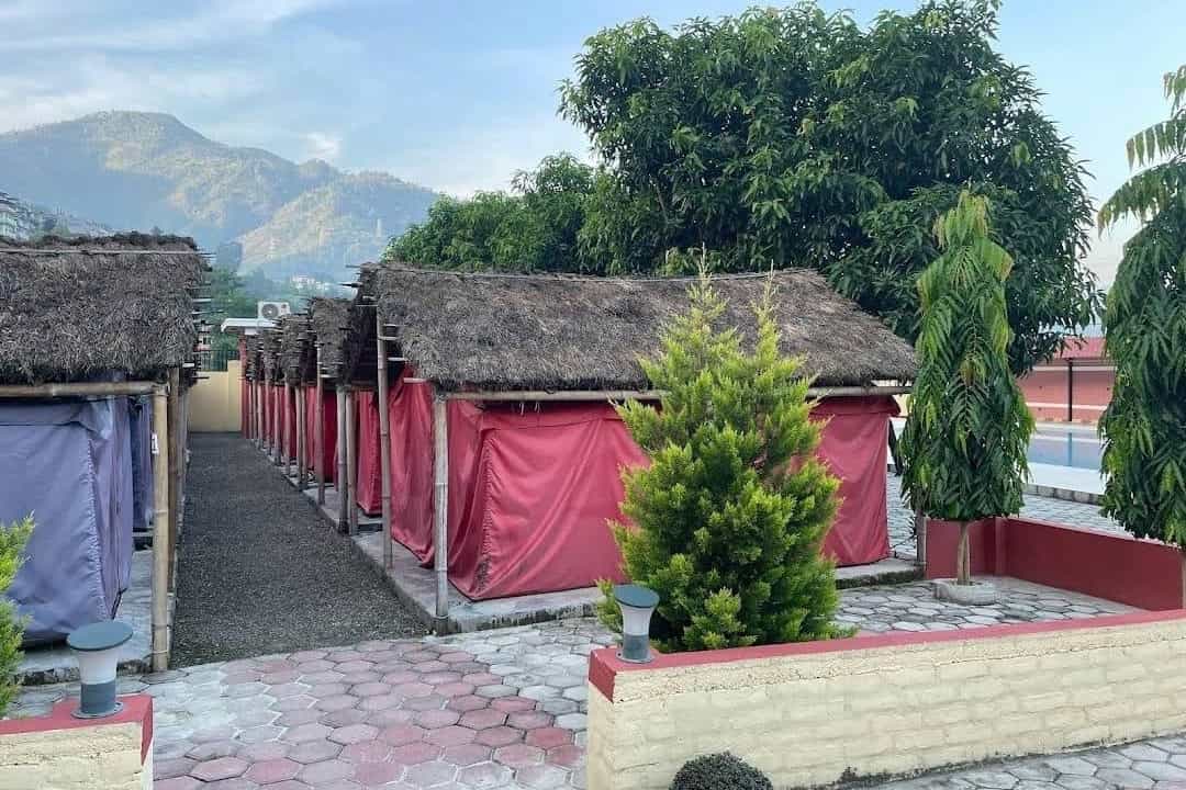 Safari Tents, Freedom Resort, manthali, Nepal. Photo: Host // Freedom Adventures Nepal