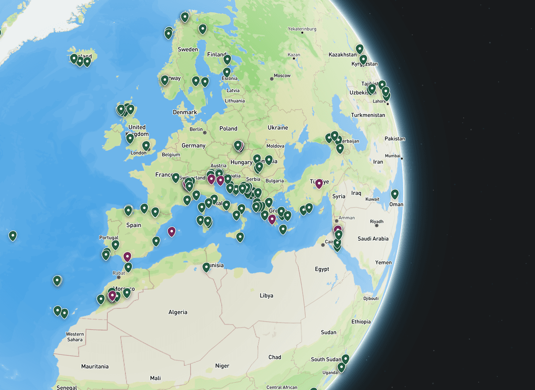 Spin the globe