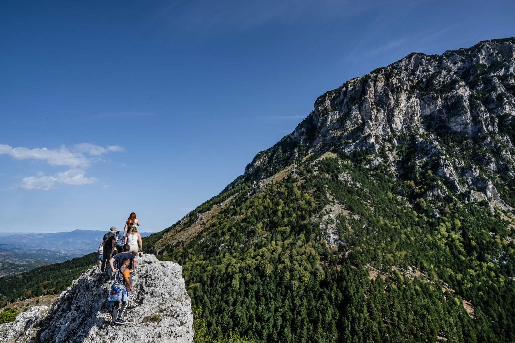 Hikers in Albania. Photo: Pete Goding/National Geographic