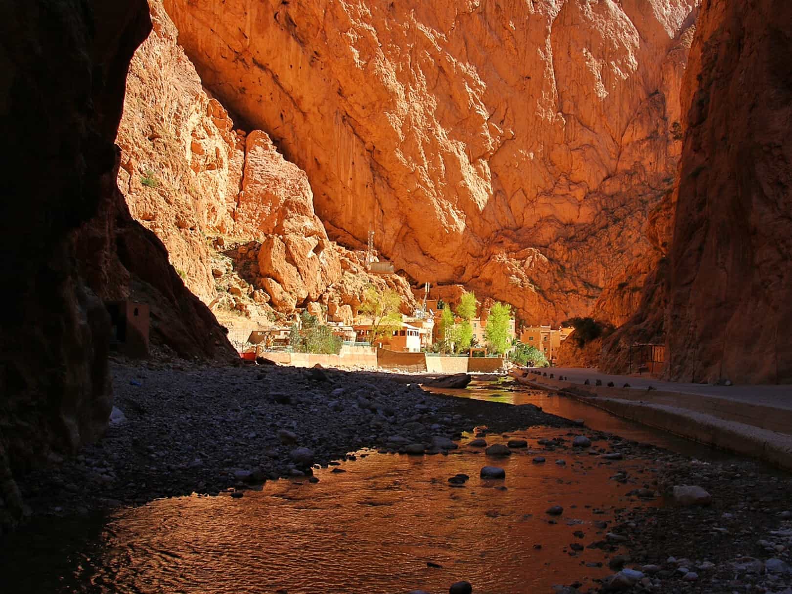 Village, Todra Gorge. Photo: Getty 514277464
