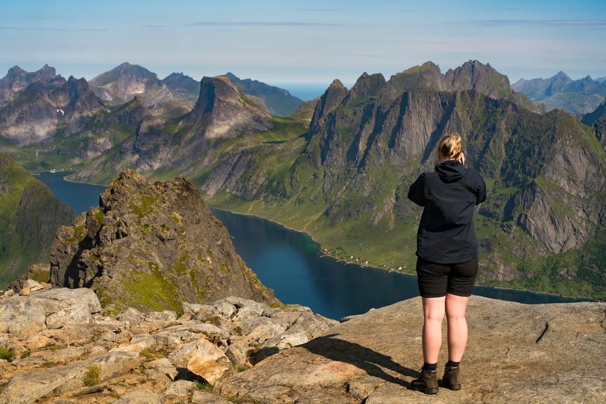 Munken, Lofoten, Norway. Photo: shutterstock_1485824357
