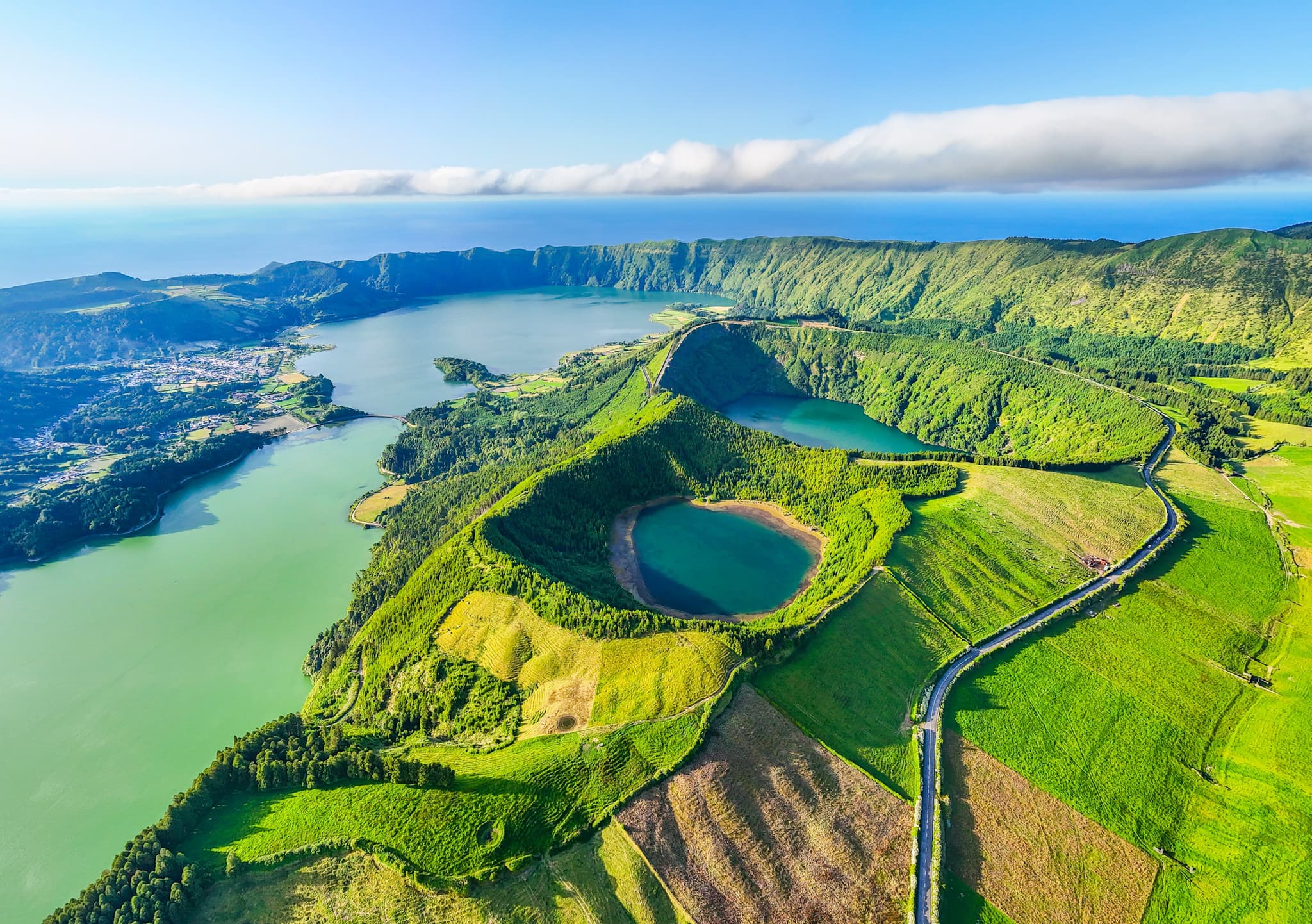 Premium: Hike, E-Bike and Whale Watch in the Azores