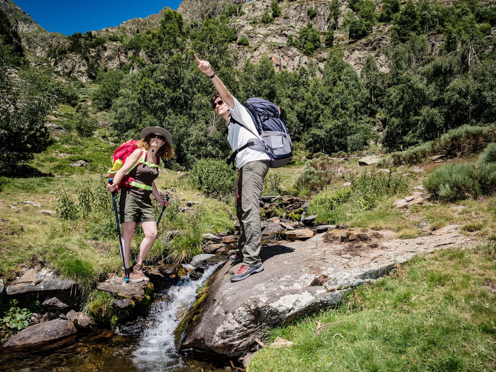 Hikers, Pyrenees, France. Photo: GettyImages-584241224