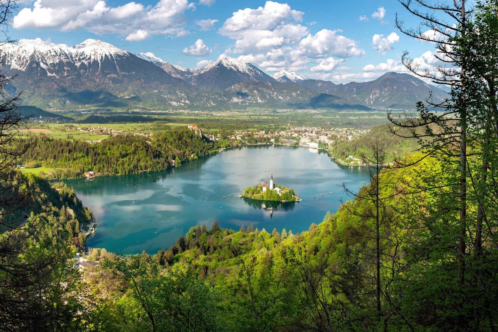 Lake Bled view, Slovenia Photo: Getty 1152801018