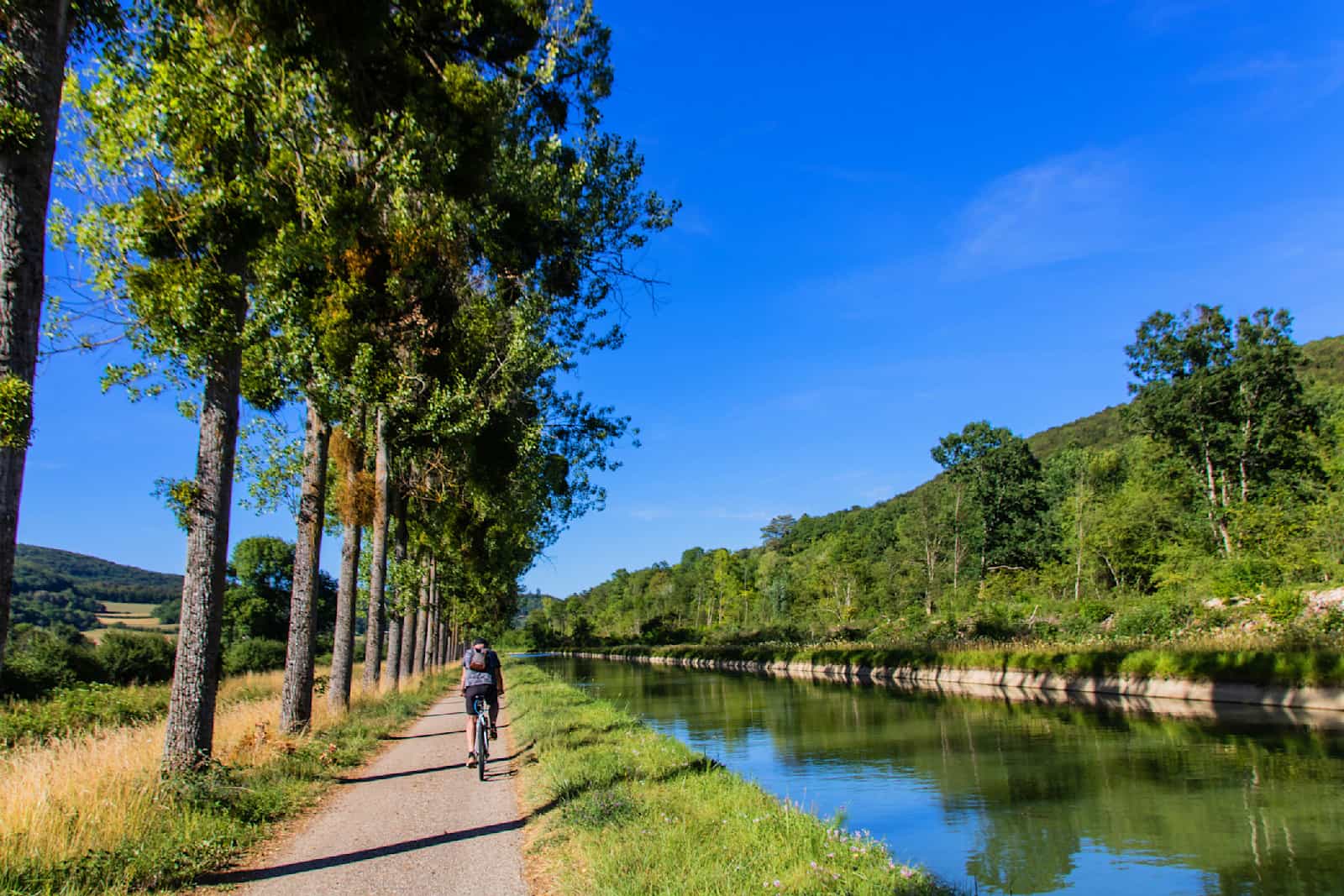 Burgundy canal cycle, France Photo:GettyImages-2164431567