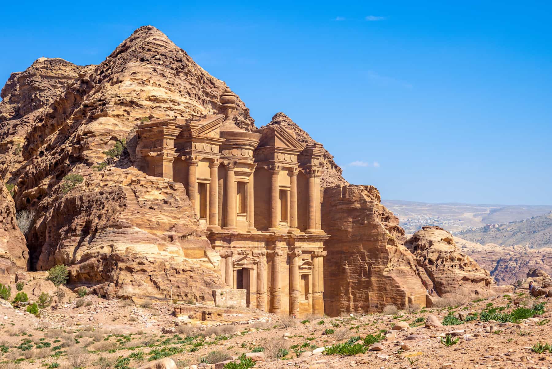 The Monastery, Petra. Photo: GettyImages-1137796216