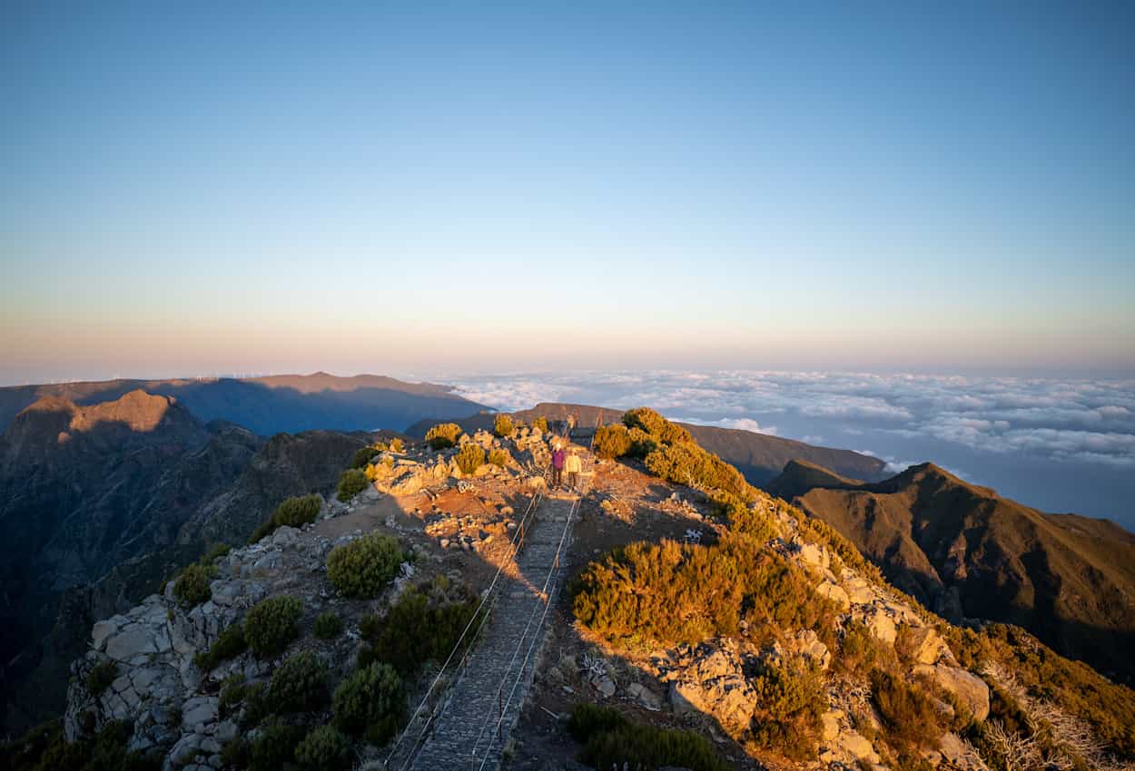 Pico Ruivo summit, Madeira.