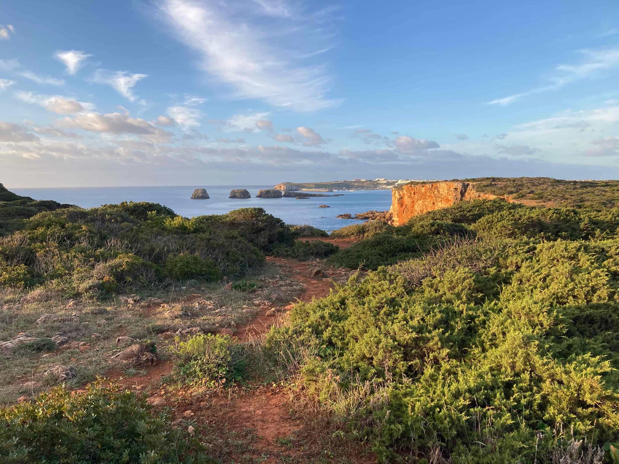 Fishermans Trail from Sagres to Salema, Portugal