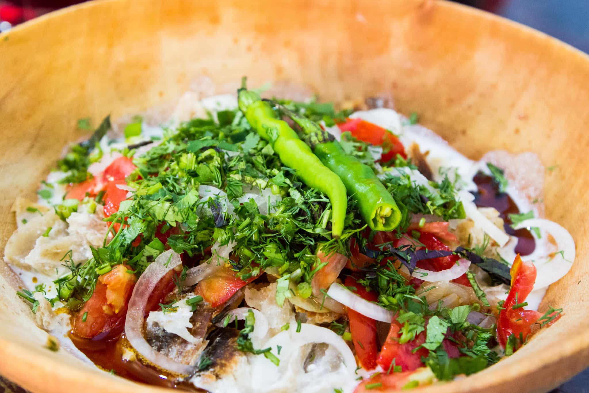 Kurtob dish, Tajikistan