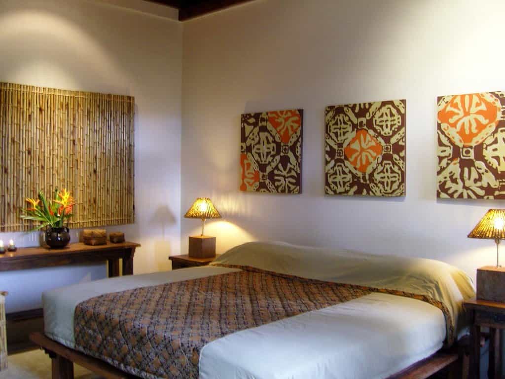 Double room at the Bali Mountain Retreat, Indonesia.