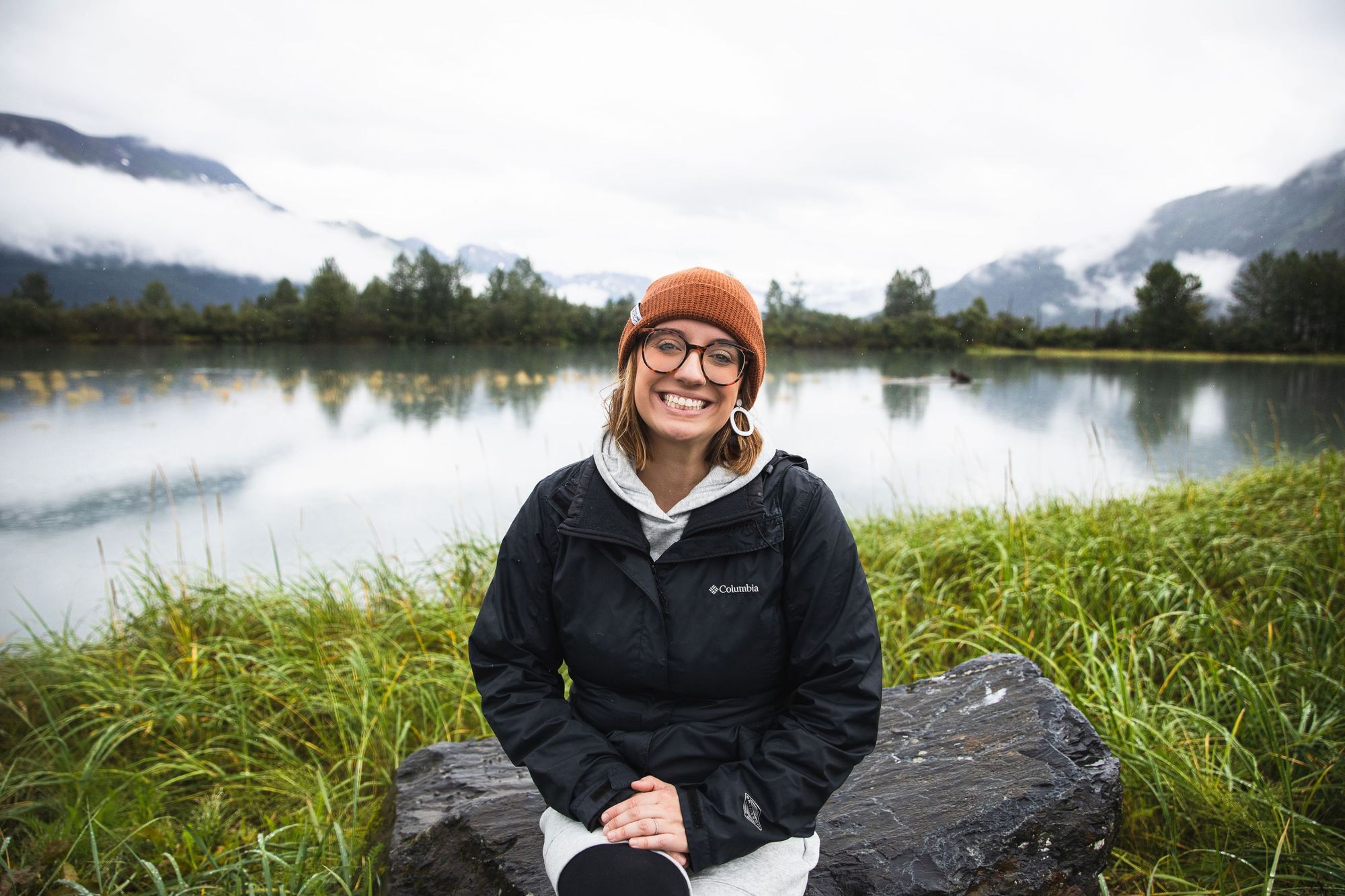 Smiling Woman Hiker On Country Walk by Stocksy Contributor Jacob