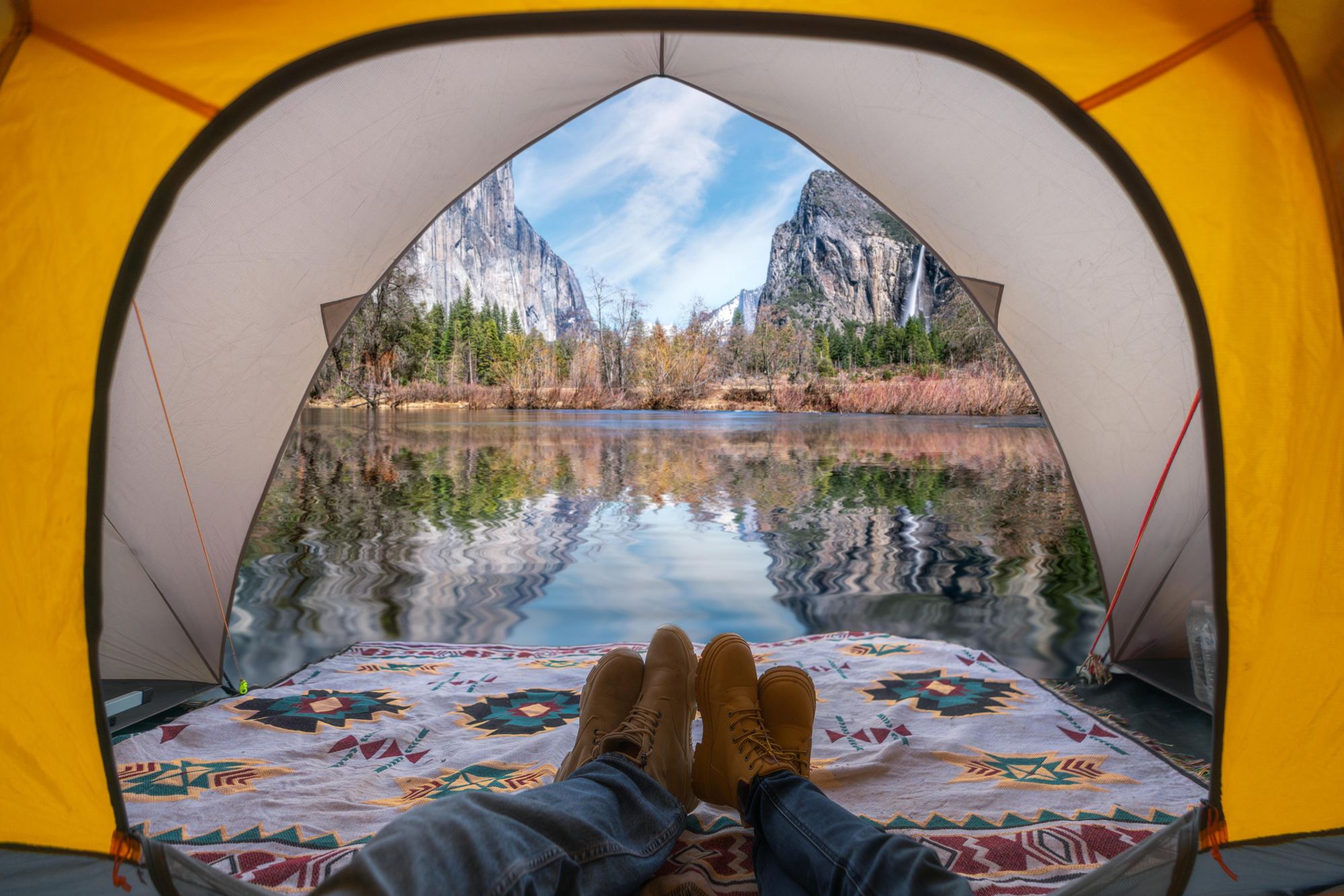 A room with a view in Yosemite National Park. Photo: Getty