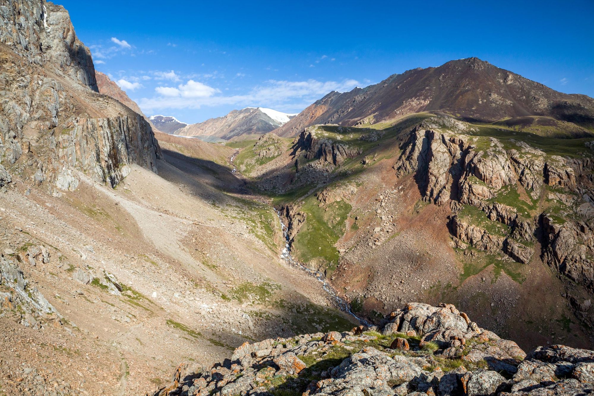 The view from Jukku Pass in the Tian Shan mountains, Kyrgyzstan. Photo: Getty