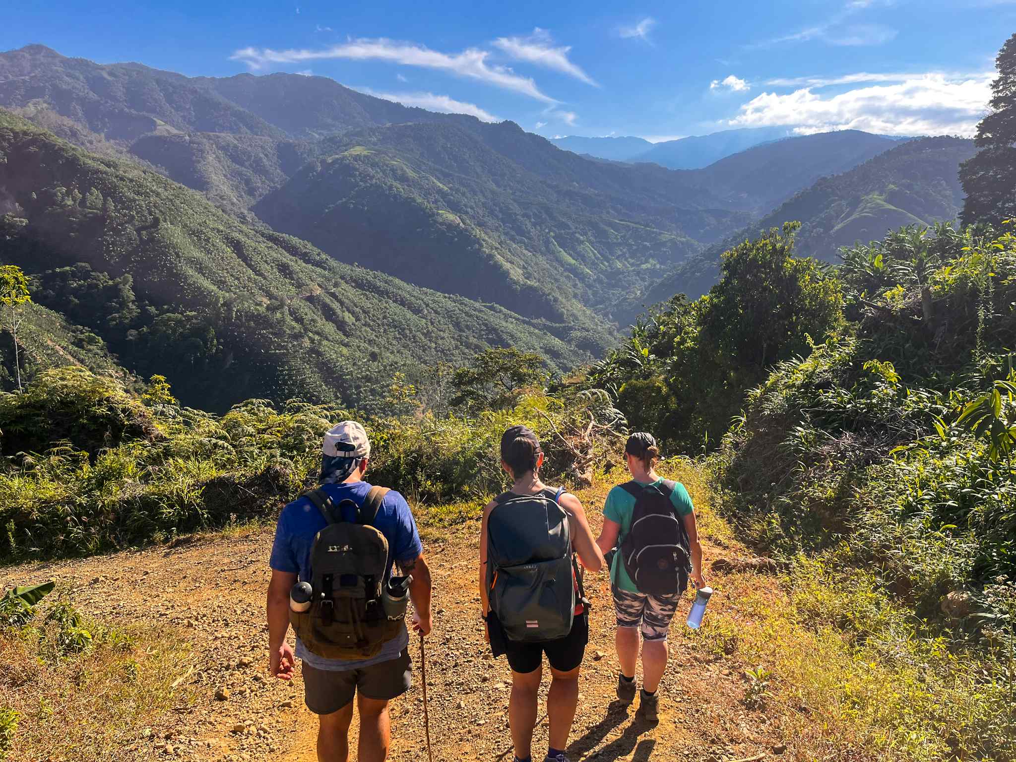 The views from the higher reaches of the Camino de Costa Rica. Photo: Coast to Coast Adventures