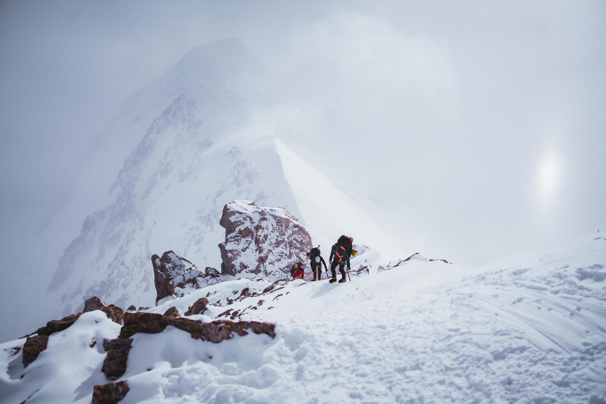 On the steep slopes of Denali, every decision is crucial. Photo: Aaron Rolph