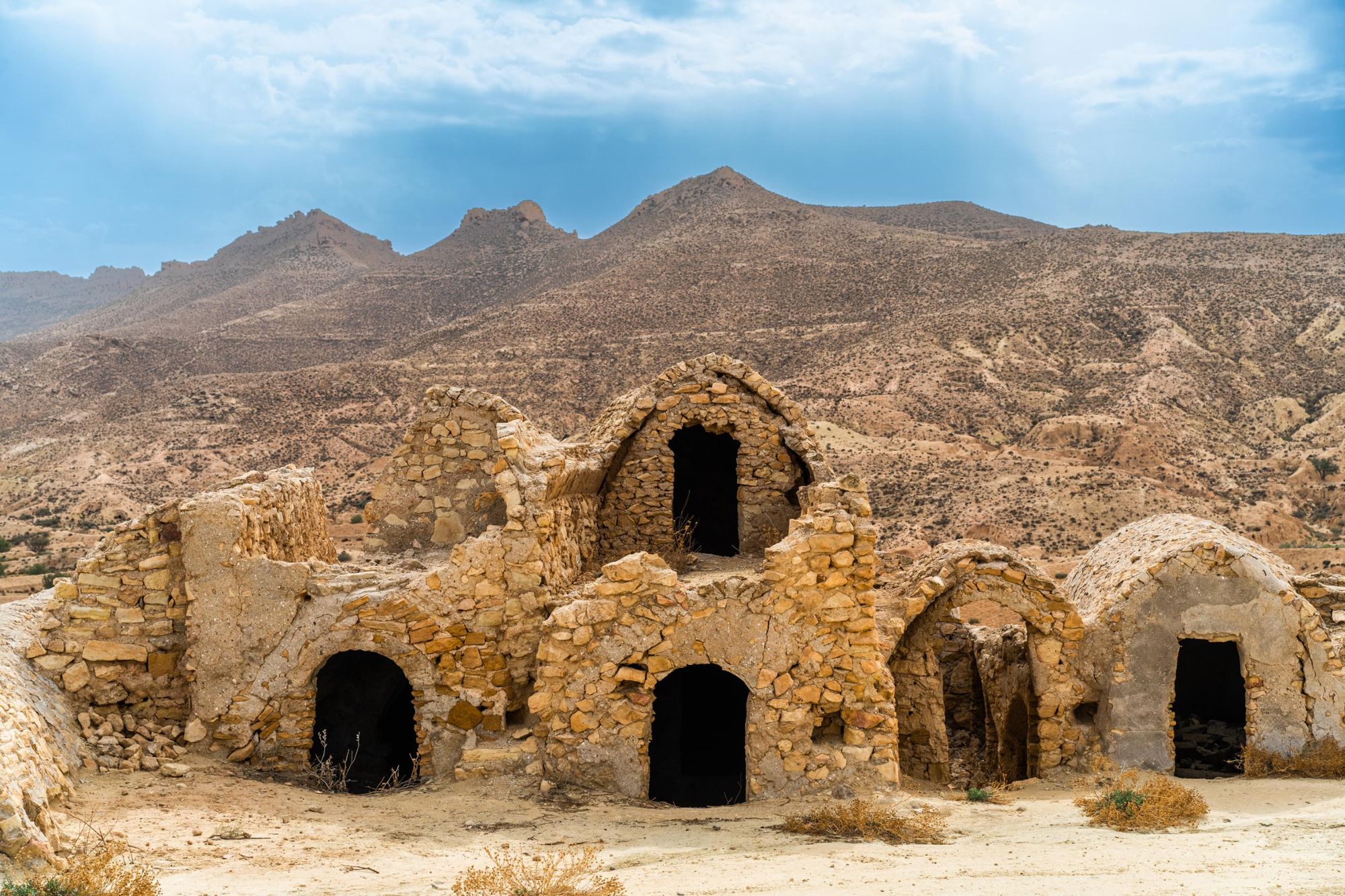 Zammour, a Berber town in Dahar, Tunisia. Photo: Getty