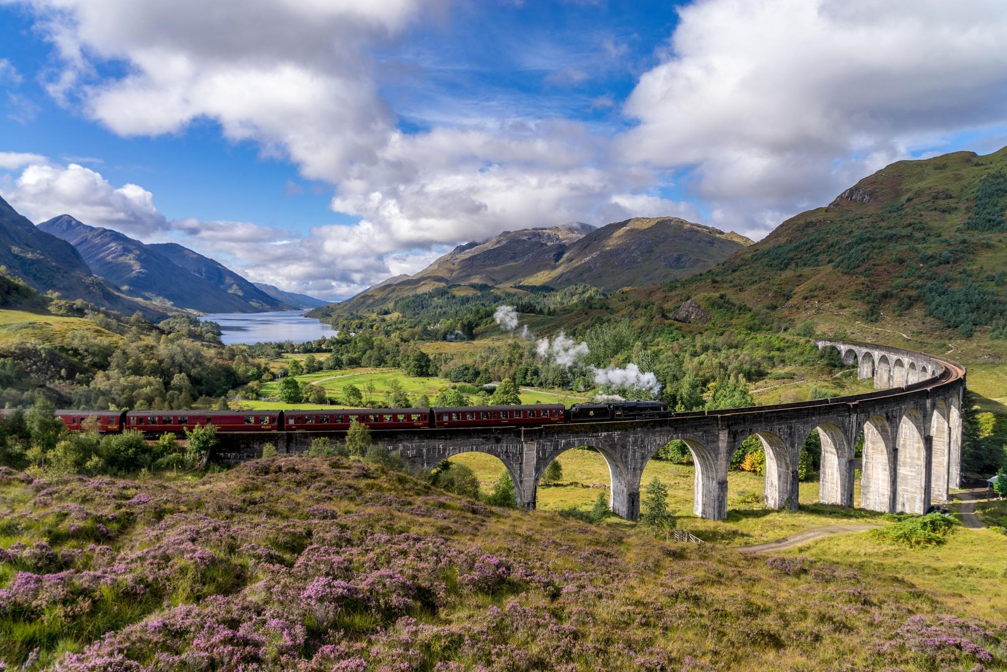 The famous Glenfinnan Viaduct. Photo: Getty