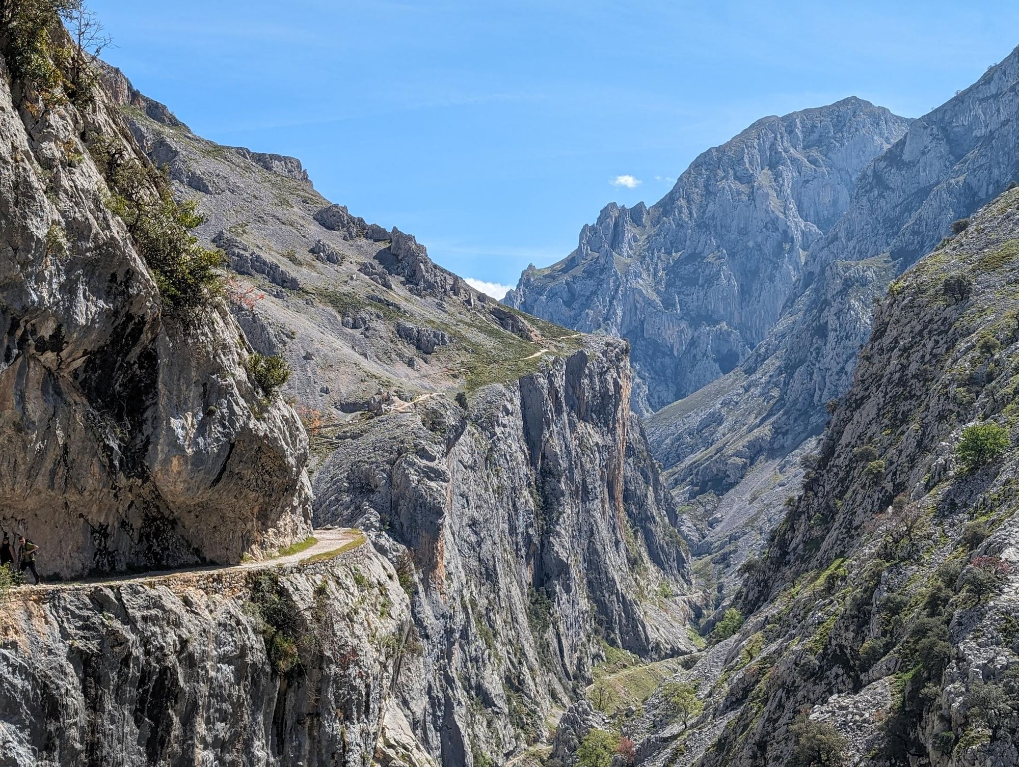 A view on the Ruta del Cares hiking route in northern Spain. Photo: Stuart Kenny