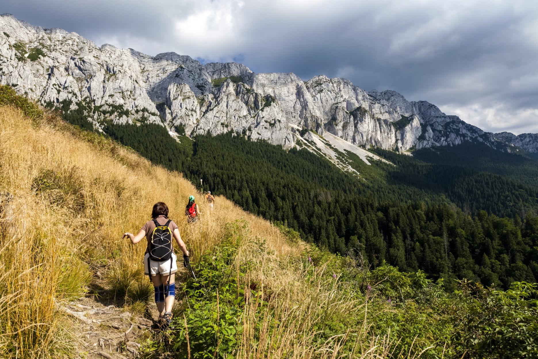 Piatra Craiului massif, in the Carpathians. Photo: Shutterstock.