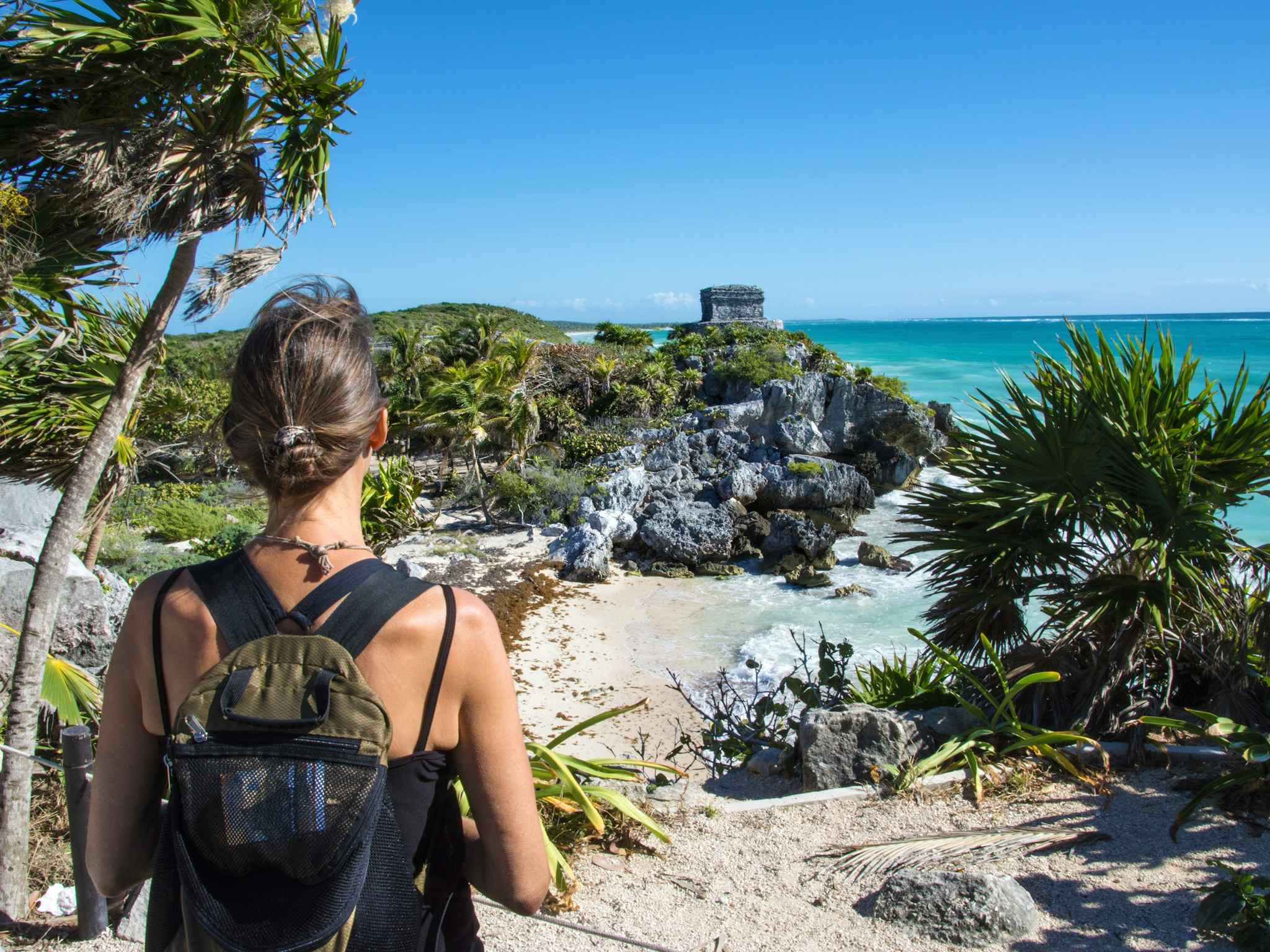 The coast near Tulum. Photo: Getty.