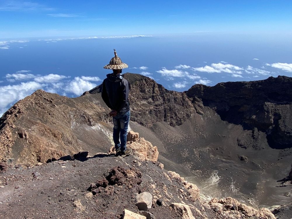 The summit of Fogo. Photo: Marta Marinelli/Much Better Adventures