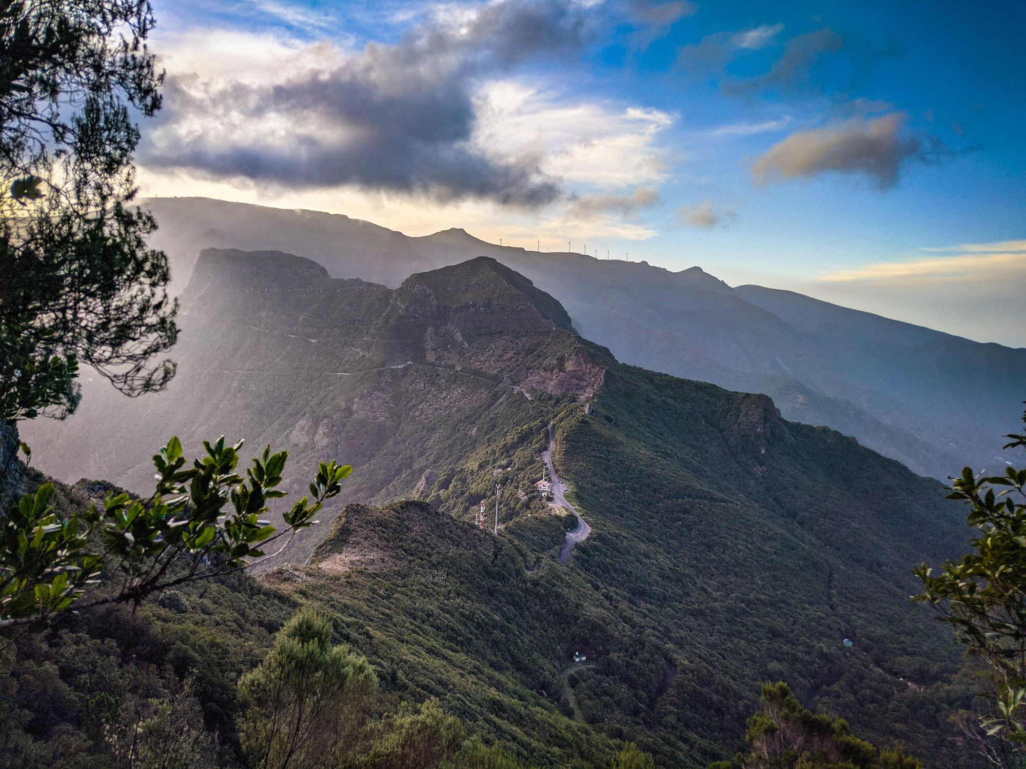 Clouds draw in on the Encumeada hike across Madeira island. Photo: Getty