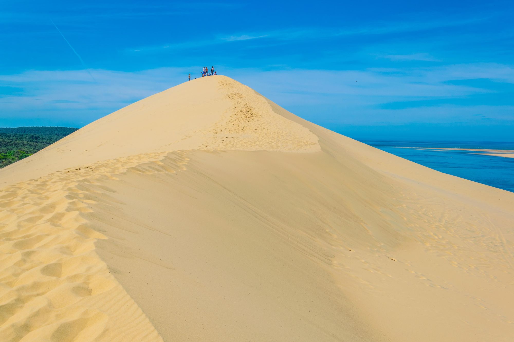 Dune du Pilat, the biggest sand dune in Europe, France. Photo: Getty