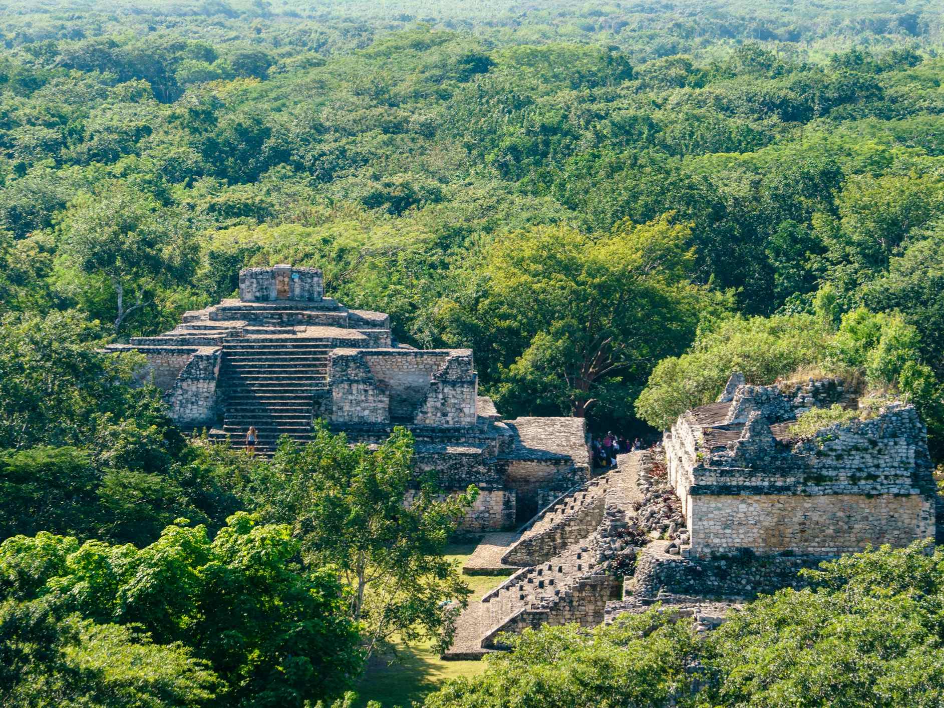 Ek' Balam, the Yucatec-Maya archaeological site. Photo: Getty