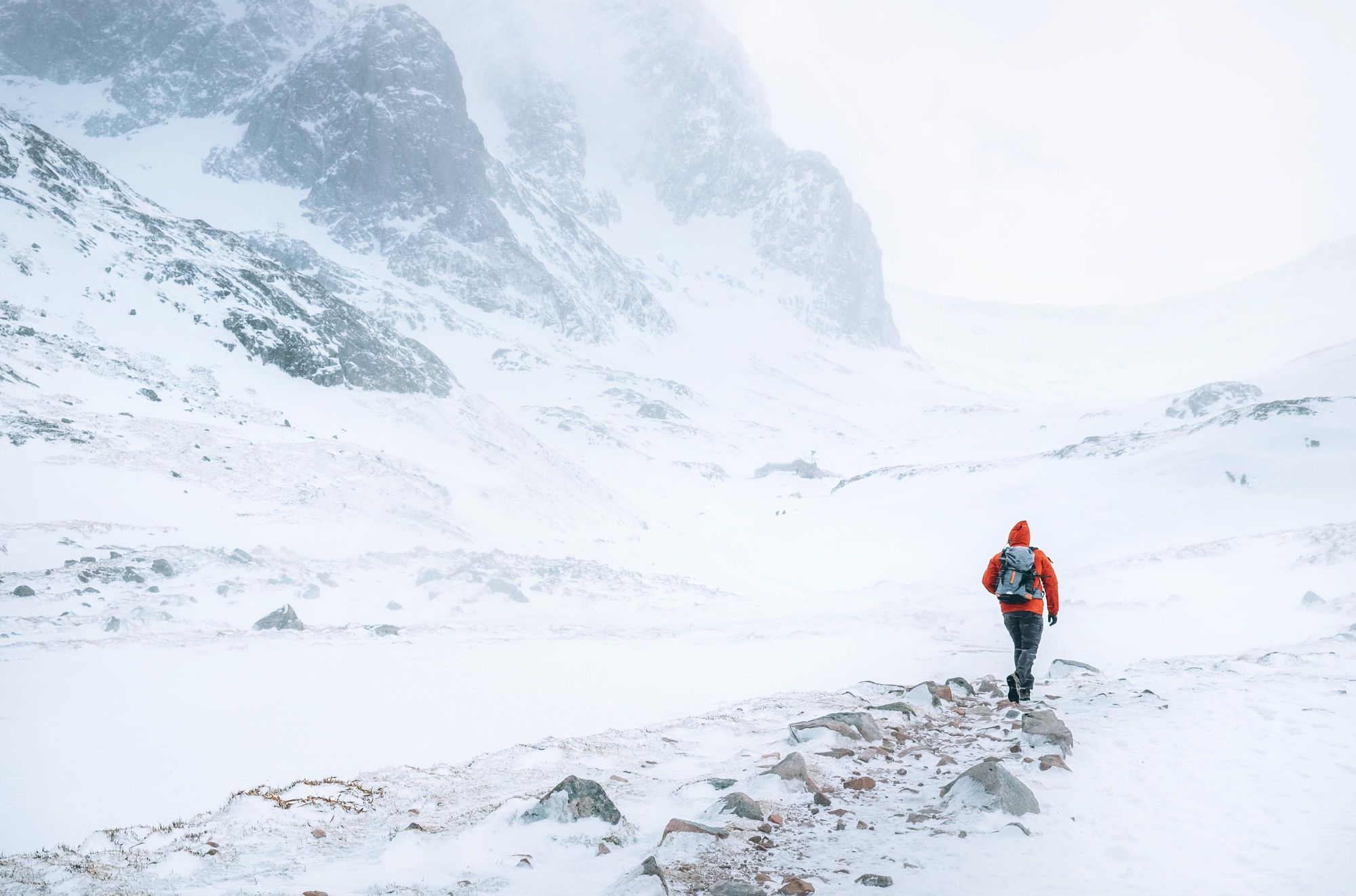 The Scottish mountains can be intense in the snow. Photo: Getty