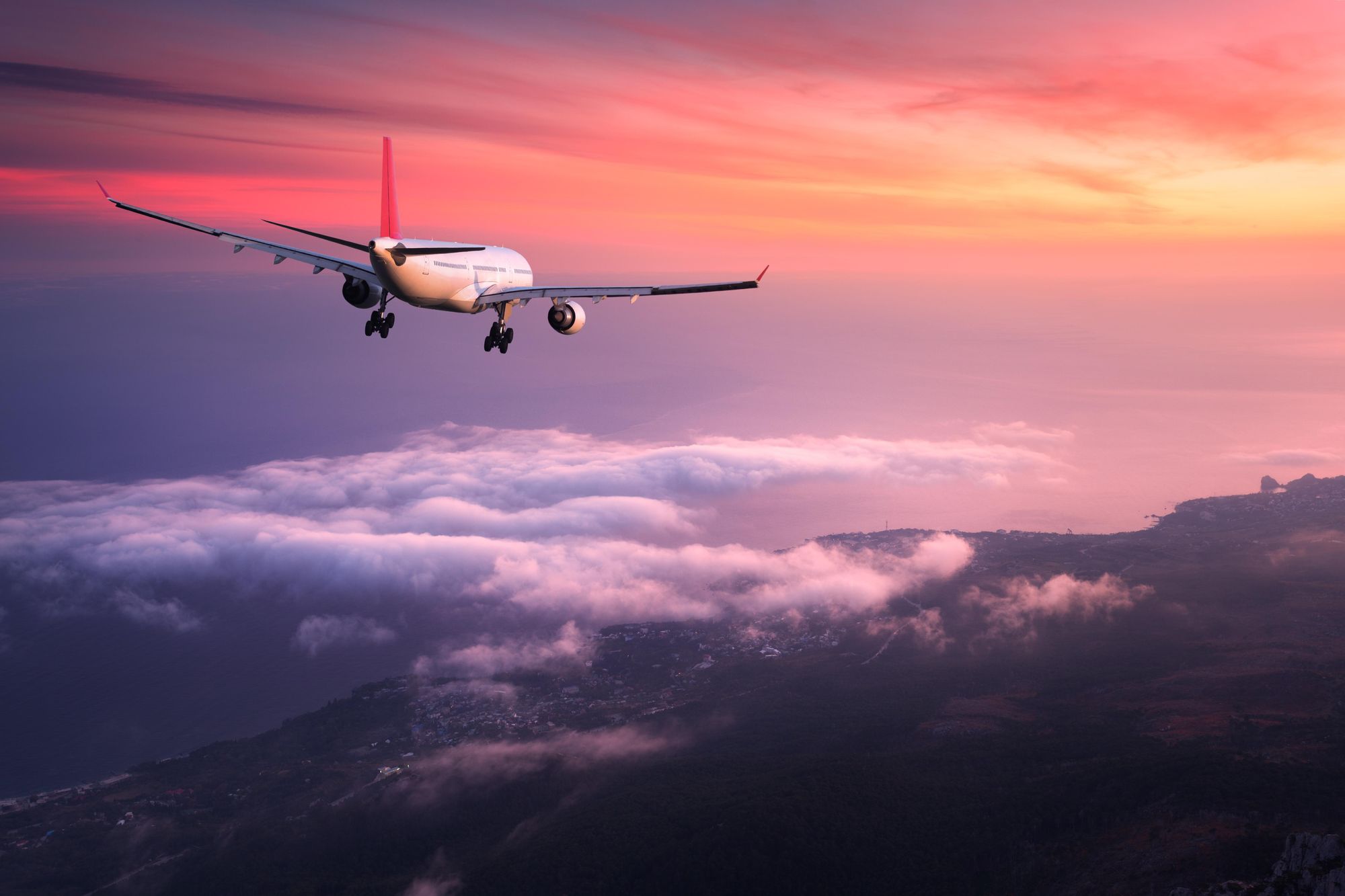 Flying account for around 3.5% of global emissions, and is essential to global tourism. Photo: Getty