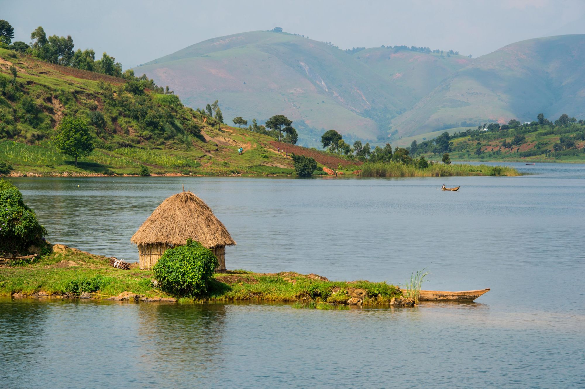 Lake Kivu is one of Africa's Great Lakes. Photo: Getty