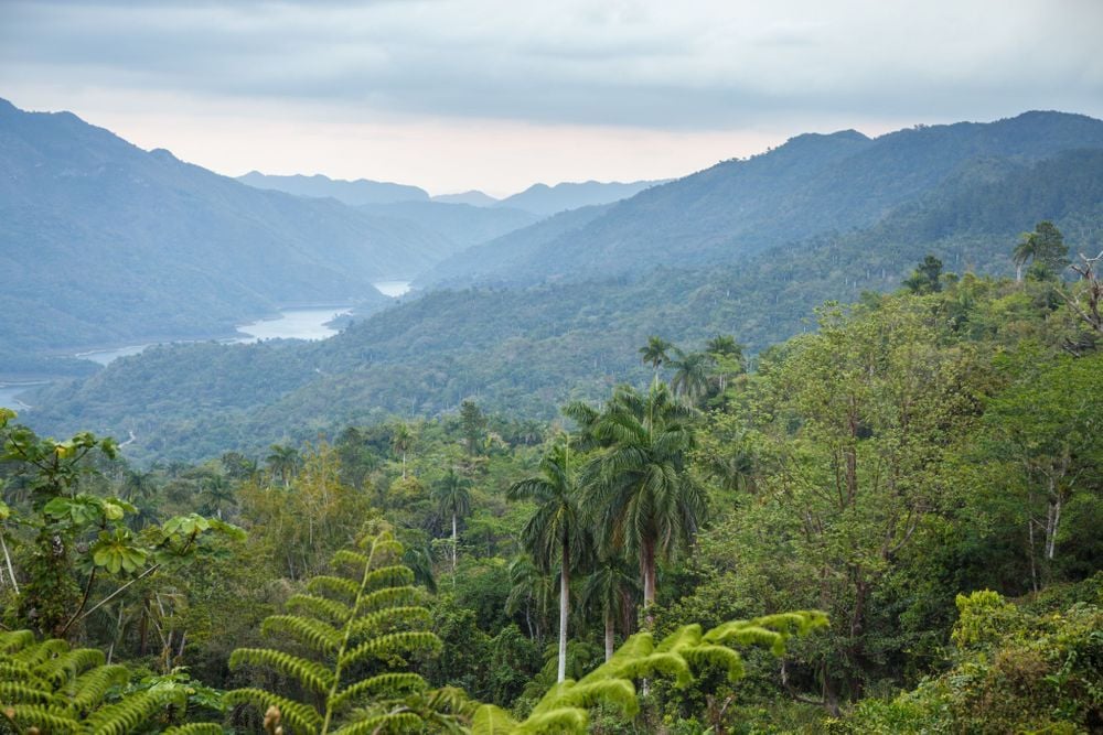 The Sierra Maestra, a mountain range that runs westward across the south of the old Oriente Province in southeast Cuba. Photo: Getty