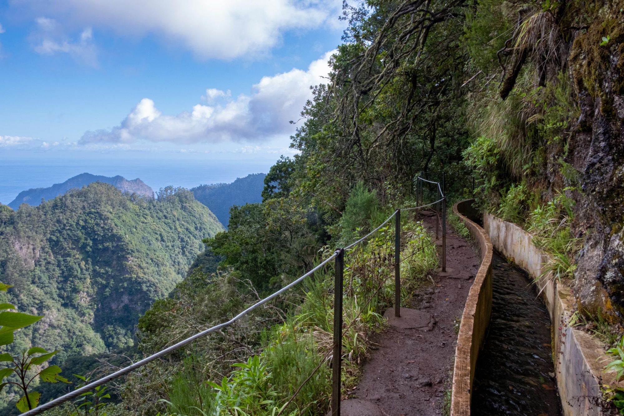 An example of a levada. This one is Levada Do Furado, in the Ribeiro Frio Madeira. Photo: Getty