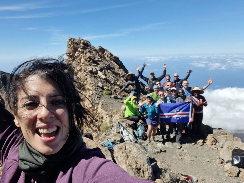 On the top of Cape Verde. Photo: Marta Marinelli