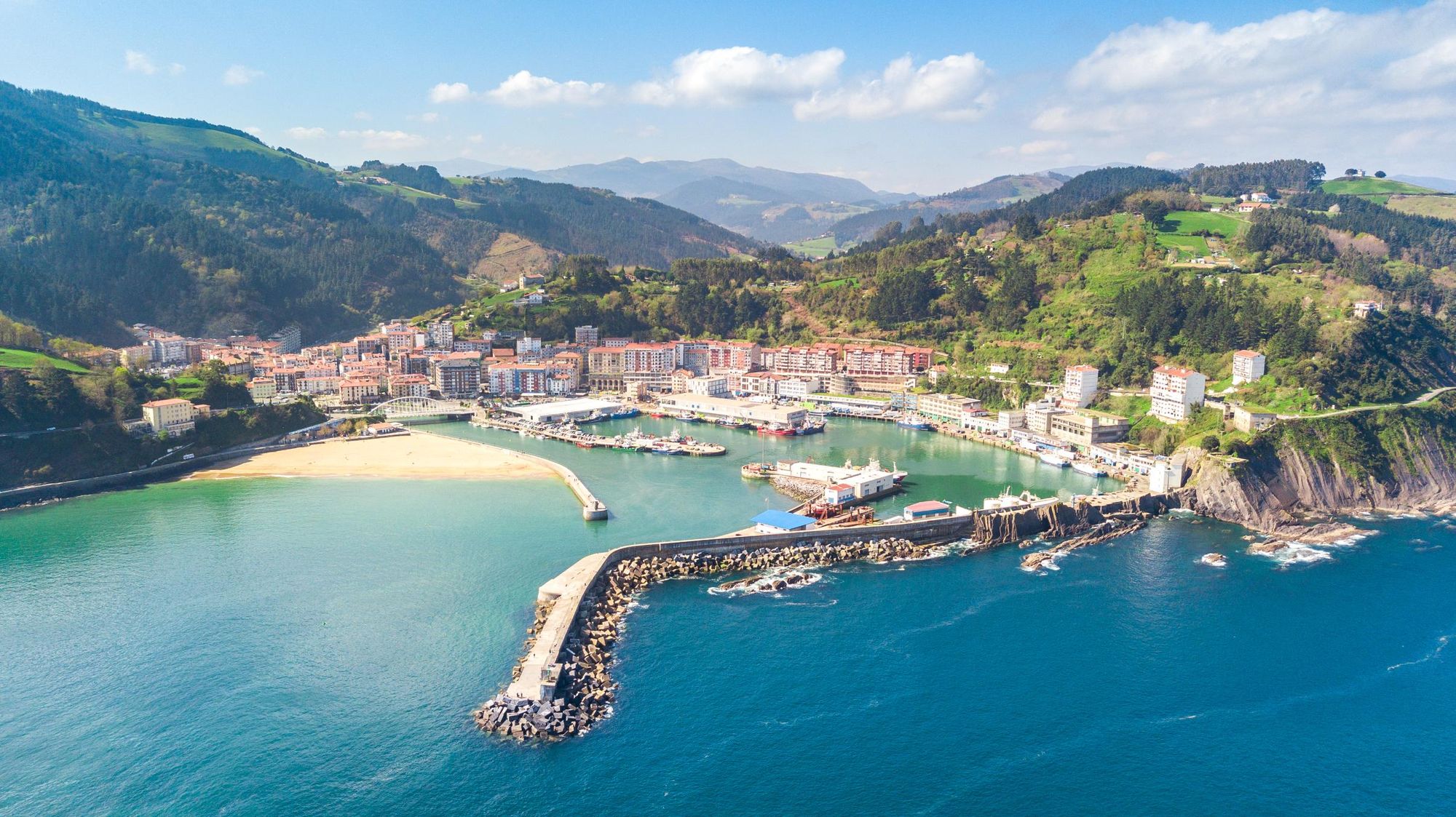 The Basque port of Ondarroa, which has historical connections with La Rioja. Photo: Getty.