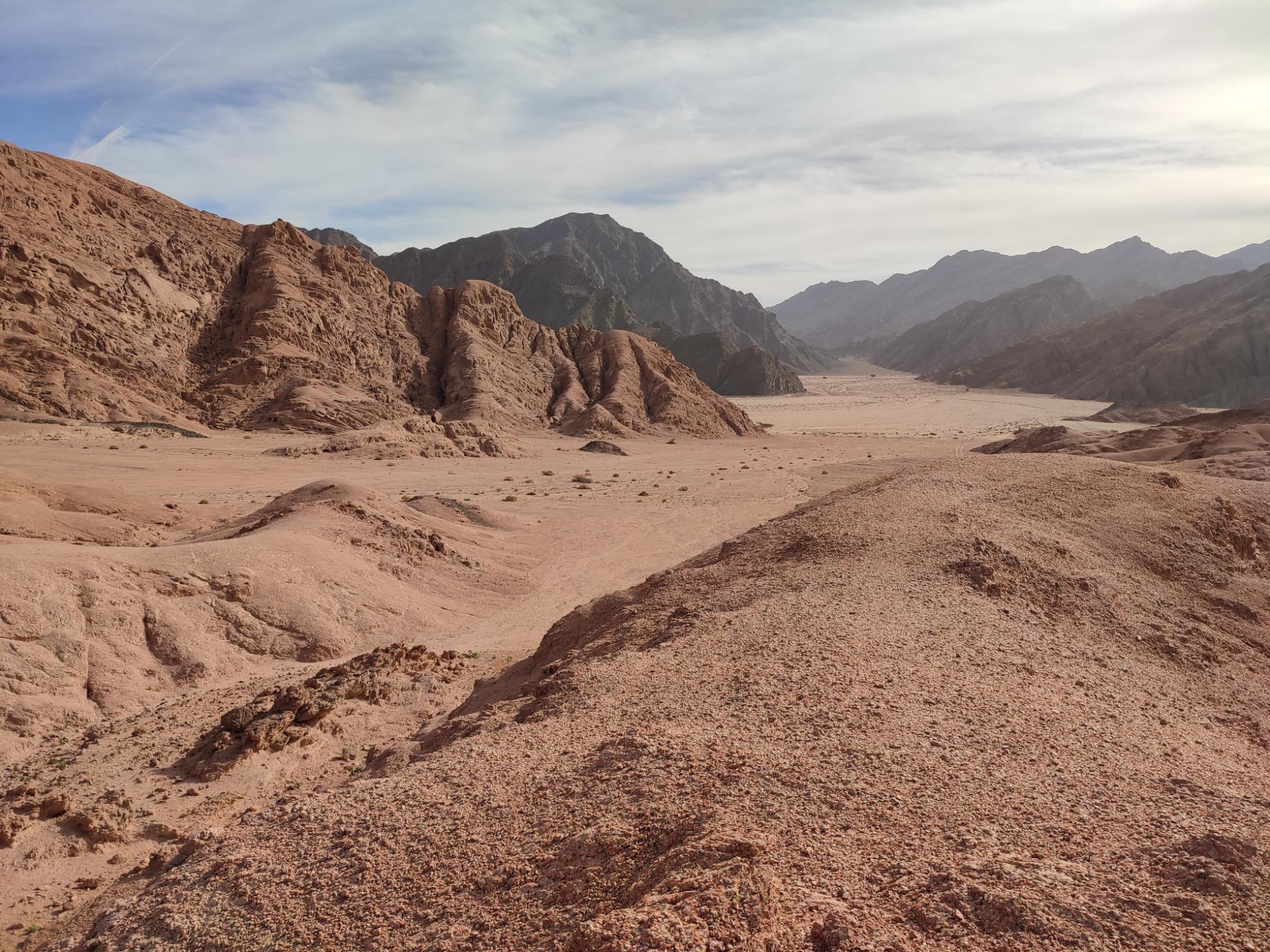 The vast Sinai Desert. Photo: Desert Divers.