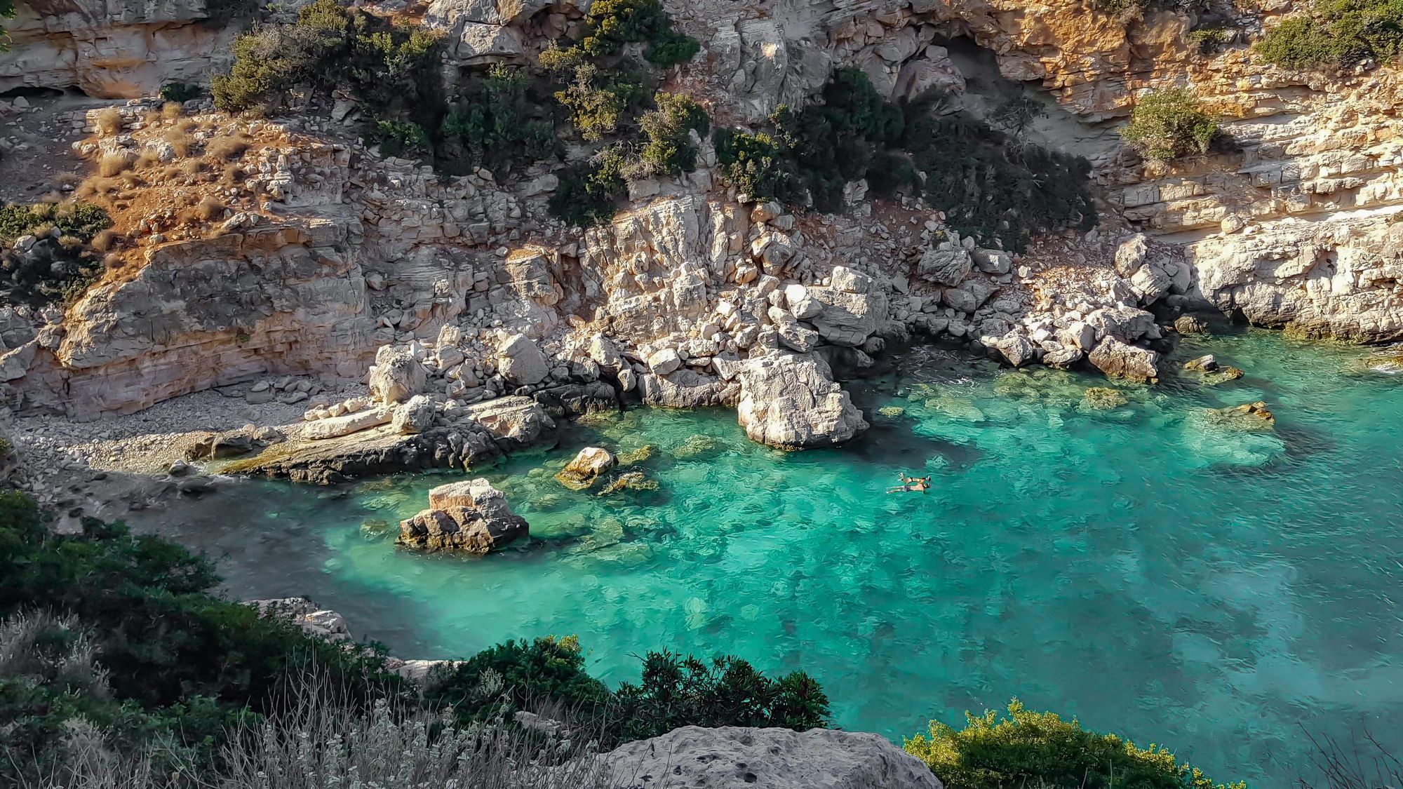 Marathi Bay in Chania, Crete in Greece. Photo: Getty