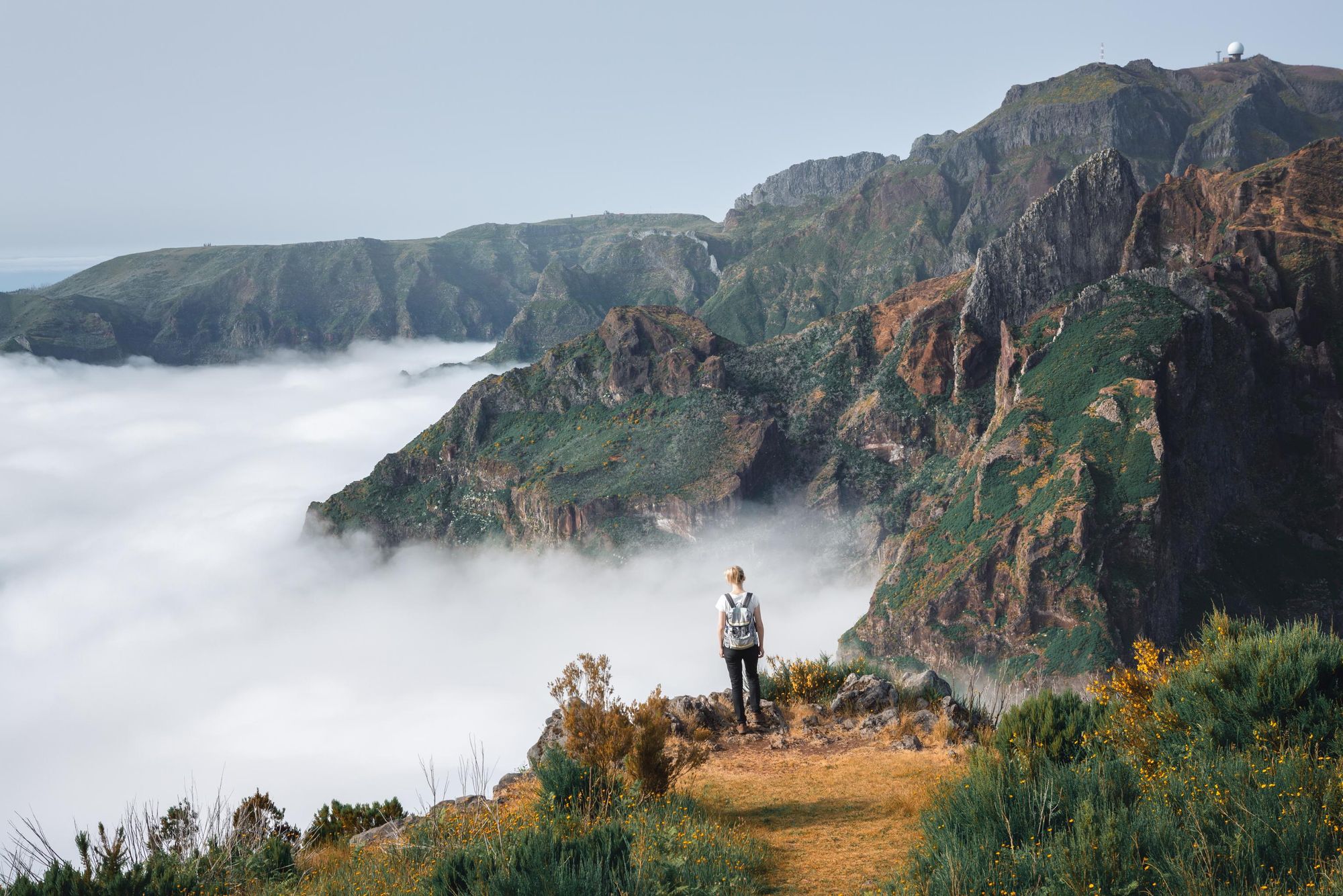 On the way up Pico Ruivo, the highest mountain in Madeira. Photo: Getty