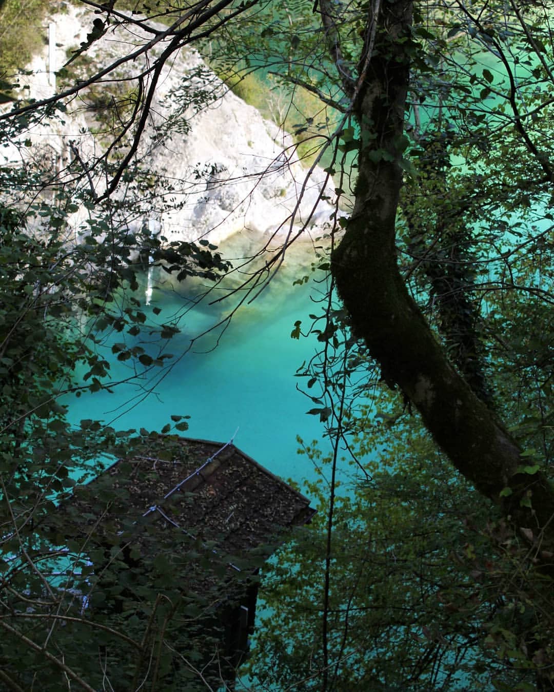 It's not an Instagram edit, the water of the Soča River is really just that blue. Photo: Stuart Kenny