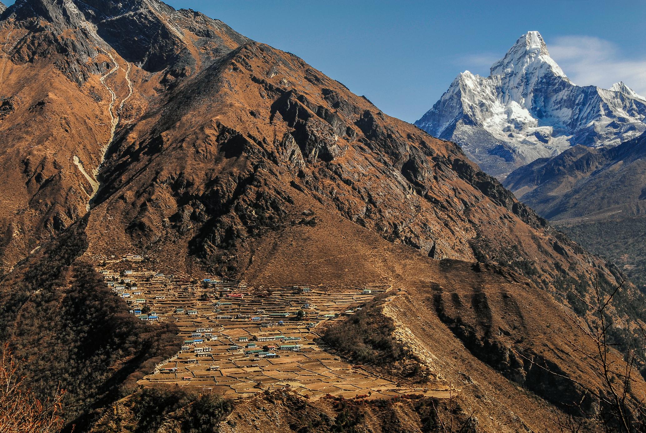 The Khumbu Valley in the Sagarmatha National Park in May. Photo: Getty