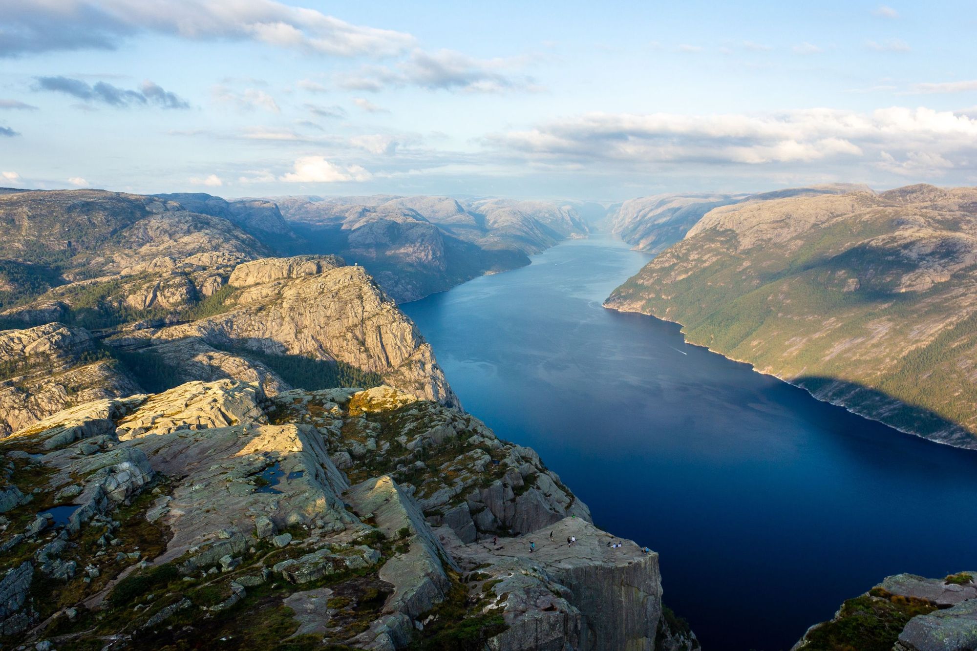 Fjord views from Preikestolen. Photo: Unsplash.