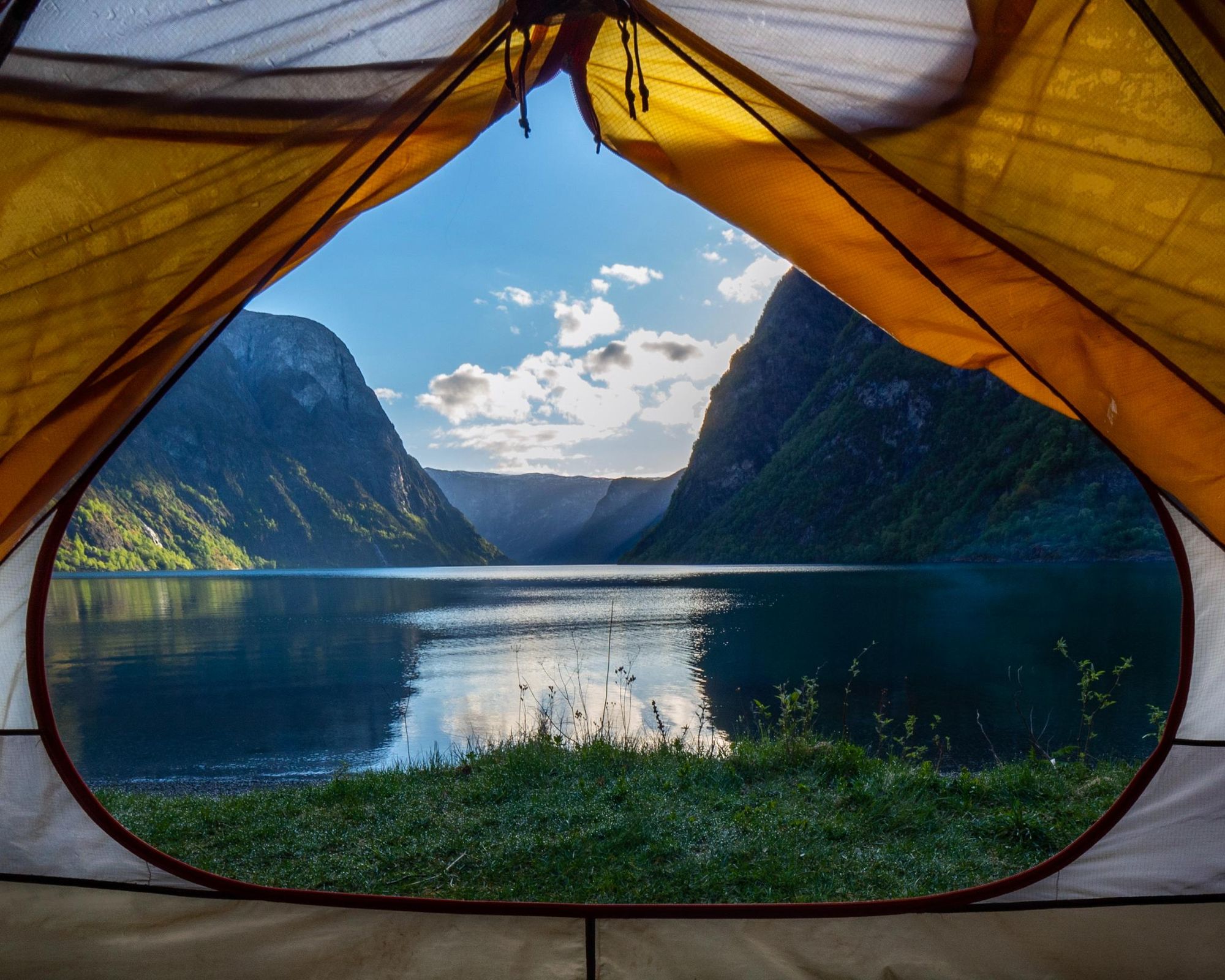 Wild camping in the Norwegian fjords. Photo: Nordic Ventures.