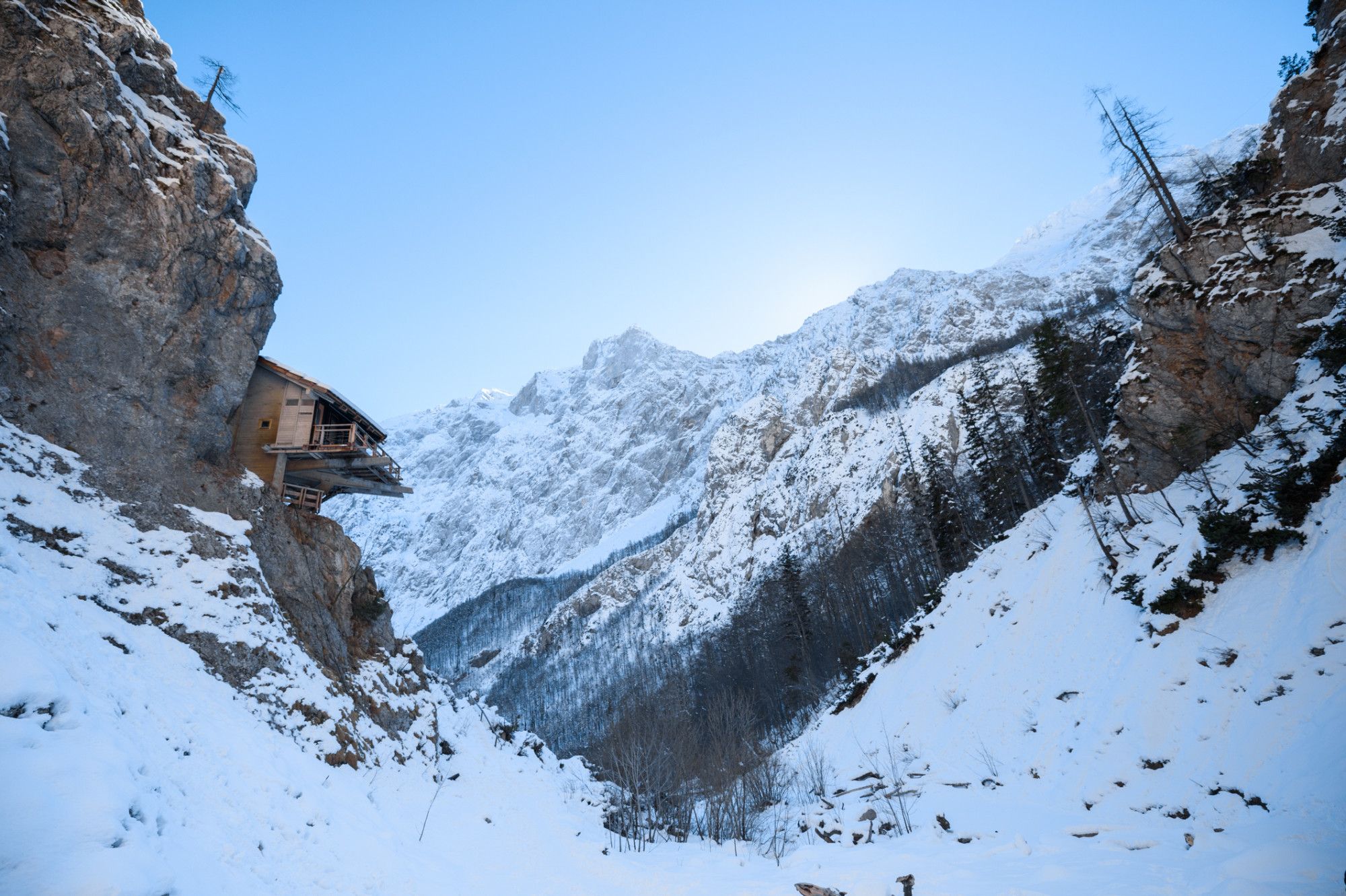 The snowy slopes of the Logar Valley. Photo: Getty.