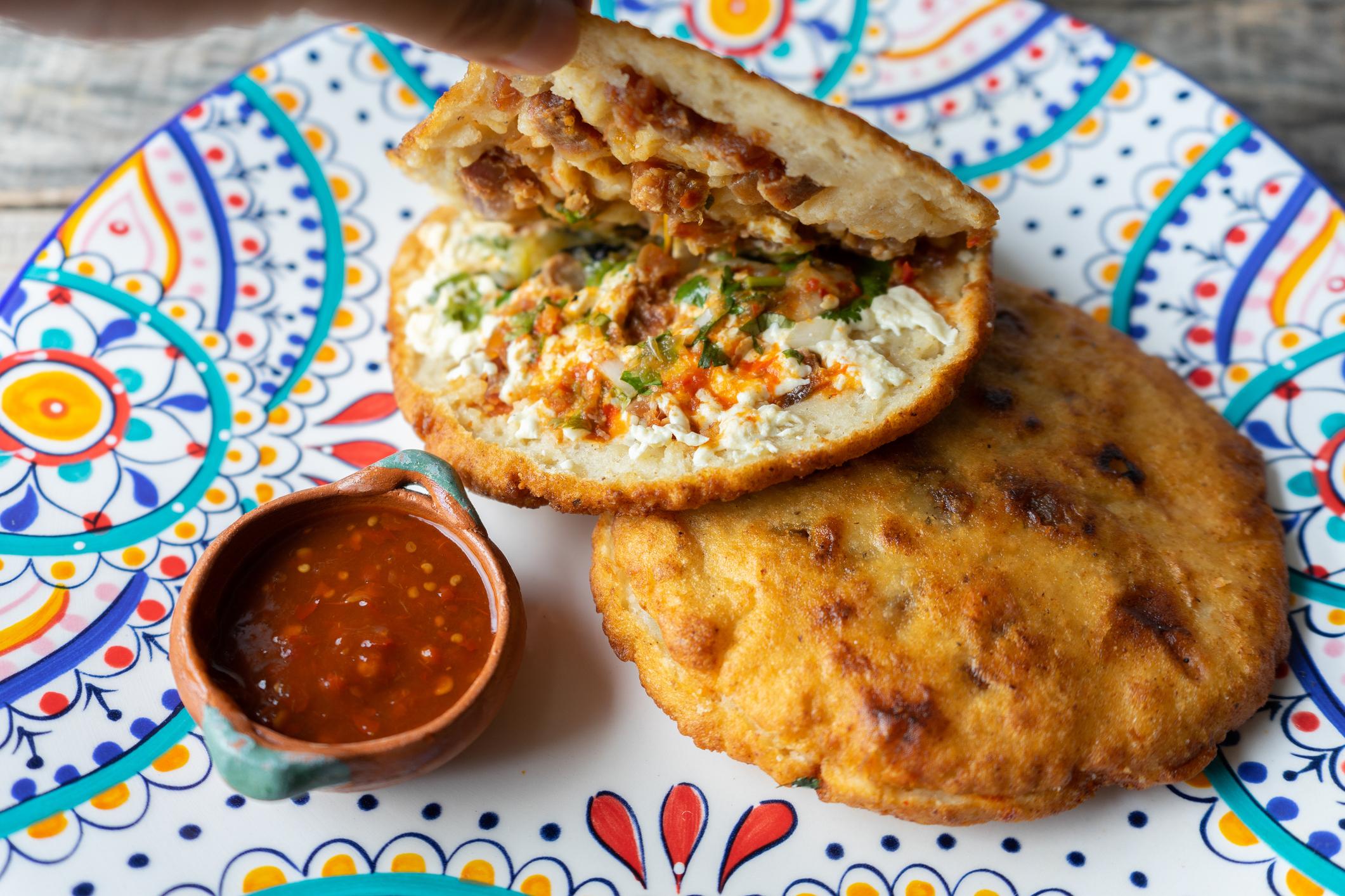 Delicious gorditas in Mexico. Photo: Getty.