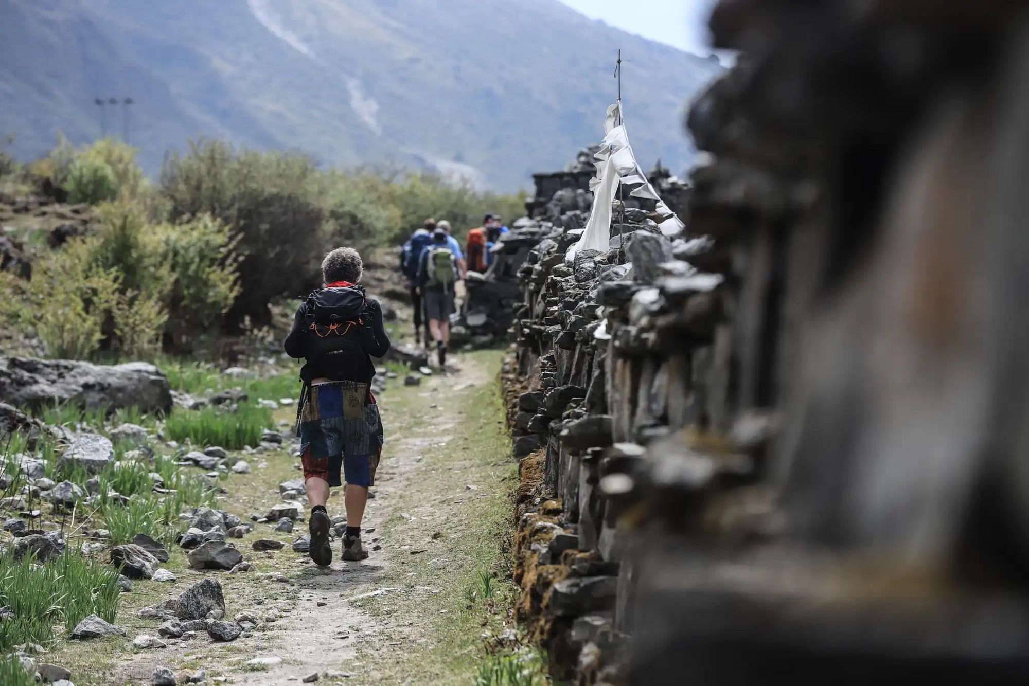 Trekking in the Langtang Valley. Photo: Freedom Adventures.