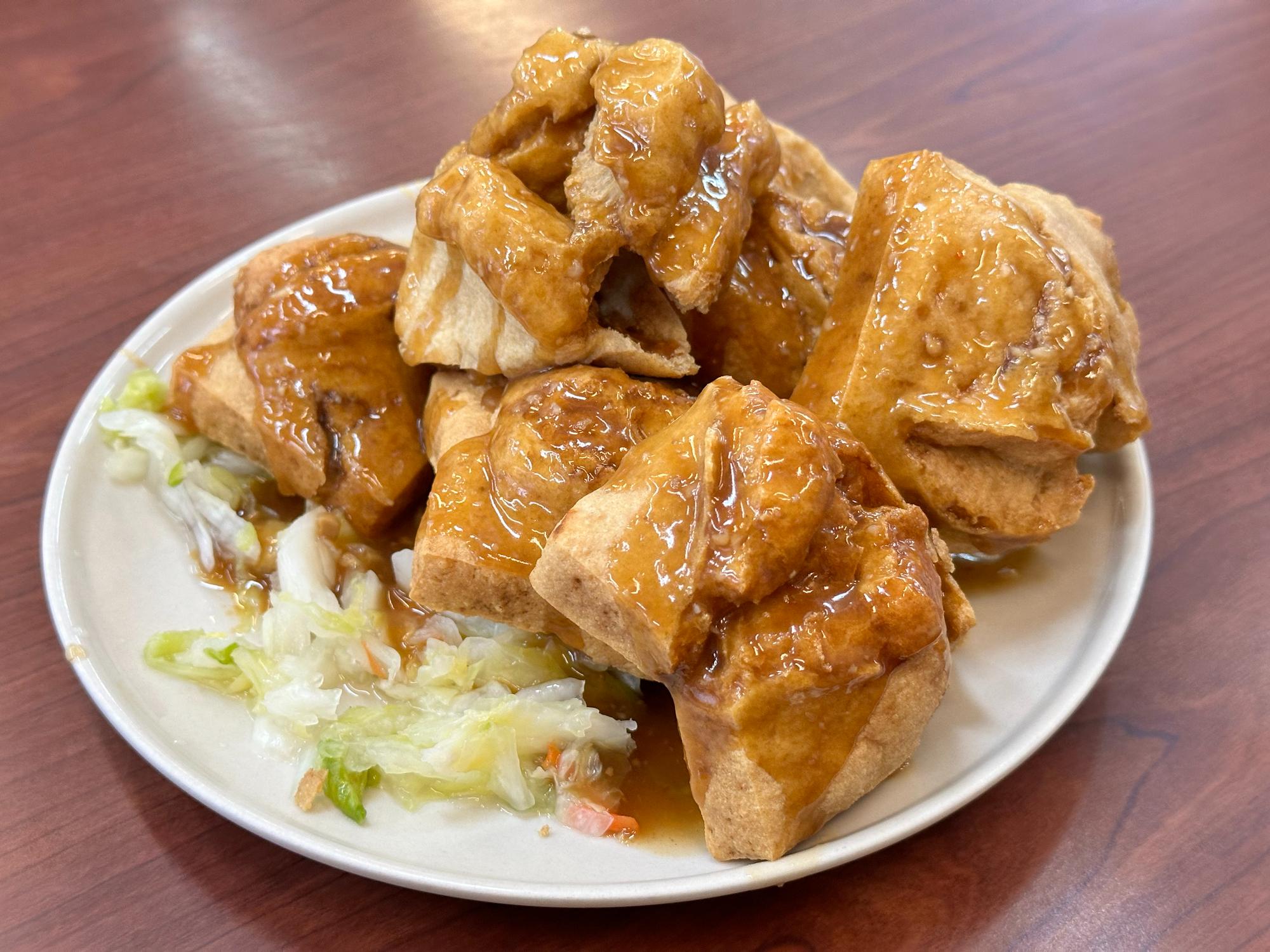 Stinky tofu