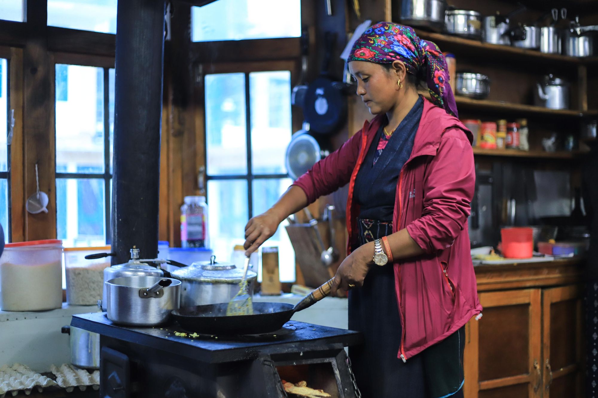 A tea house in the Langtang Valley. Photo: Freedom Adventures. 