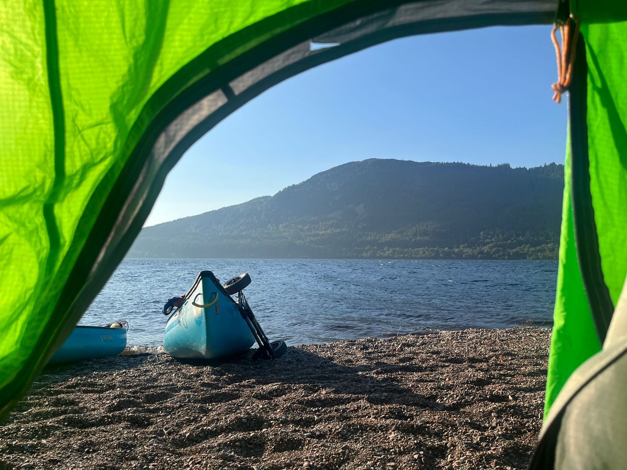 Canoeing Across Scotland on the Caledonian Canal