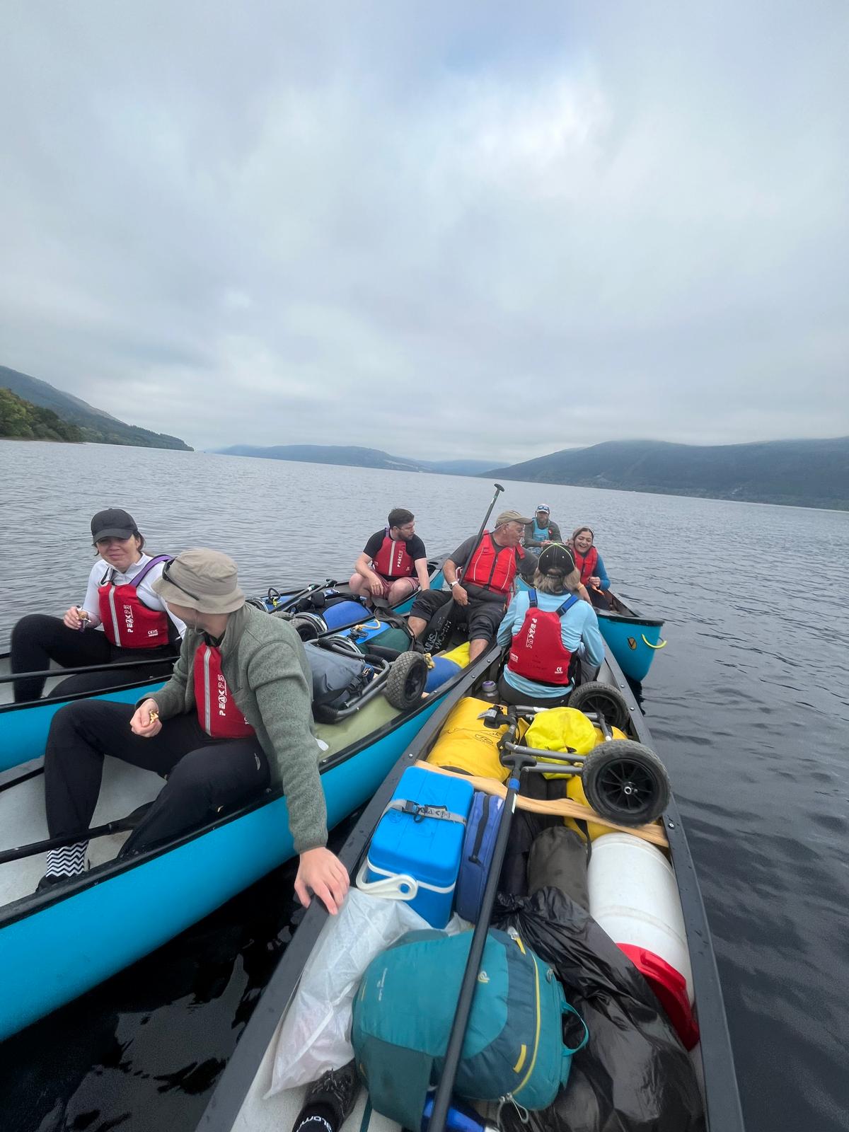 Canoeing Across Scotland on the Caledonian Canal