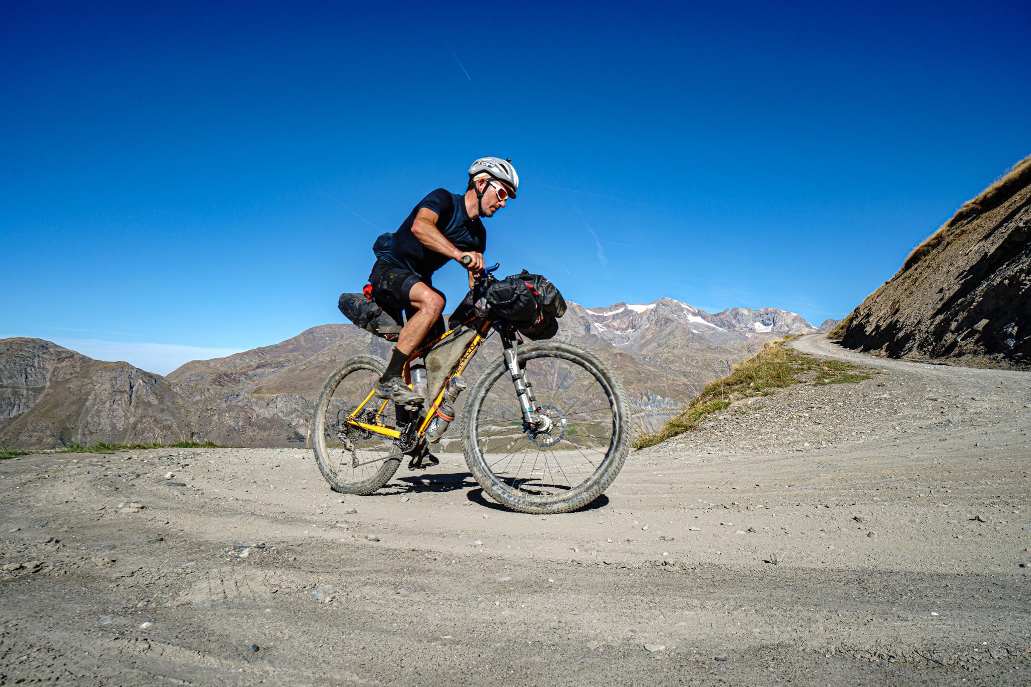 Scotty, out on his bike. Photo: Scott Cornish.